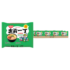 NISSIN 日清 出前一丁 九州濃湯豬骨湯味速食麵 Set, 5包入 香港製造, 30包
