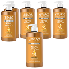 KERASYS 深層修護安瓶護髮乳, 1L, 6瓶