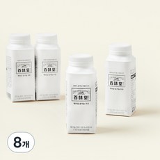 백미당 유기농 우유, 200ml, 8개