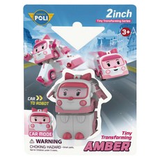 RoiToys 變形安寶 Tiny Transforming Series, 2吋, 1個, 粉紅色