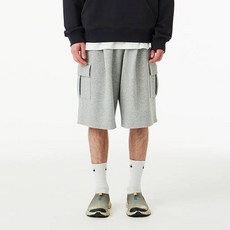 URBANAGE 男女通用百慕達寬版工裝運動短褲