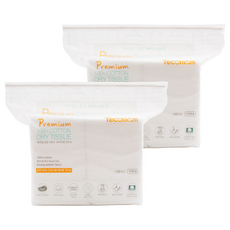 예꼬맘 시그니처 순면 아기 건티슈, 60g, 150매, 2개