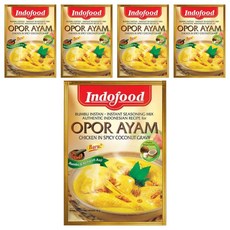 Indofood Bumbu Opor Ayam 調理醬 印尼白咖哩, 45g, 5包