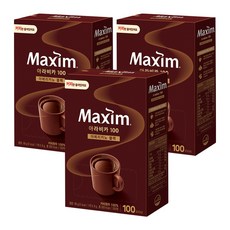 맥심 아라비카100 아메리카노 블랙, 900mg, 100개입, 3개