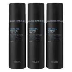 Seedmul Total Moisturizer Homme All In, 140ml, 3個