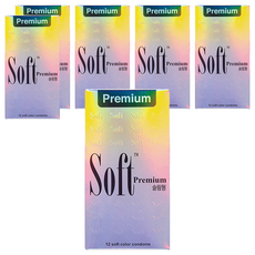 네오메디칼 소프트 프리미엄 슬림형 콘돔, 12개입, 6개