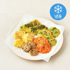 쿡생 5종 모듬전 (냉동), 350g, 1봉