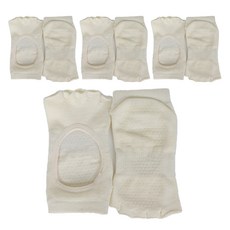 Elsso 防滑瑜珈皮拉提斯露趾襪4雙組