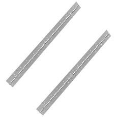 MONESPACE 鋼琴鉸鏈 長鉸鏈 銀色, 2個