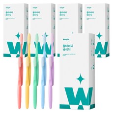 Wangta 迷你筒裝牙刷, 10入, 5個