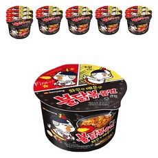 불닭볶음면 큰컵 105g, 12개