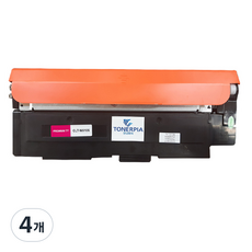 토너피아 호환 재생 토너 CLT-M510S, 빨강, 4개