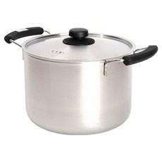 요시카와 IH 스텐 인덕션 양수 냄비, 22cm, 실버, 1개