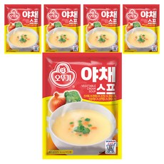 OTTOGI 不倒翁 即食蔬菜濃湯粉, 80克, 5個