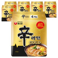 NONGSHIM 農心 辛拉麵 黃金雞湯辛拉麵 125g, 24個