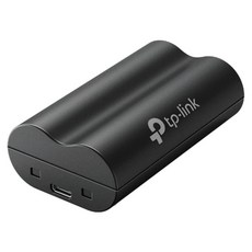 tp-link Tapo A100 可充電式鋰電池 Micro USB3.6V 6000mAh Tapo攝影機/門鈴適用, 1個, 1個裝