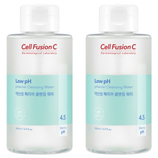 셀퓨전씨 약산성 패리어 클렌징워터, 500ml, 2개