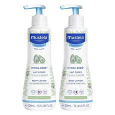 mustela 慕之恬廊 慕之幼 爽身潤膚乳, 300ml, 2瓶