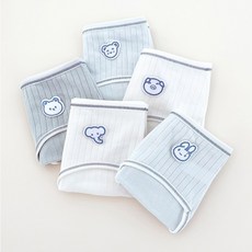 Juniday 白色小熊內褲 5件組