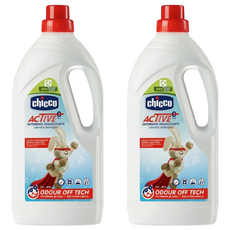 chicco 超濃縮抗菌洗衣精 加強版, 1.5L, 2瓶