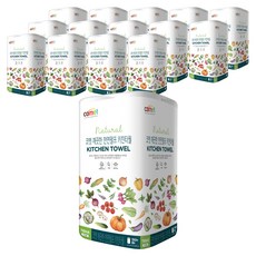 코멧 깨끗한 천연펄프 키친타월, 150매, 120개