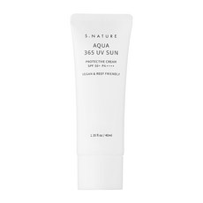 S.NATURE Aqua 365 UV 防曬霜 SPF50+ PA++++, 40ml, 1個