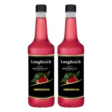longbeach 西瓜風味糖漿, 740ml, 2個