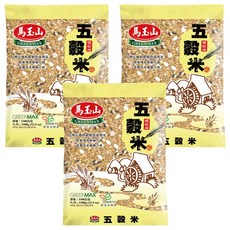 馬玉山 五穀米 豐富全穀 營養均衡, 1.5kg, 3包