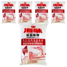 味丹 海味味素, 1kg, 5包