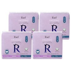 Rael Rael穿著式夜用中型衛生棉, 大型, 4片, 4包
