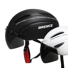 BRENCE 腳踏車護目鏡安全帽, 黑色