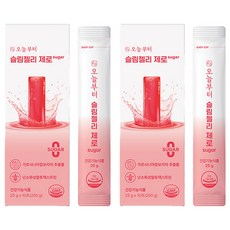 오늘부터 슬림젤리 제로슈가 다이어트 보조제 석류맛, 250g, 2개