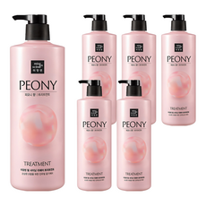 mise en scene 魅尚萱 珍珠閃亮護髮素 牡丹香, 6瓶, 1L