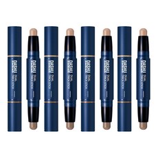 DASHU 男仕雙頭遮瑕修容棒, Light, 4入