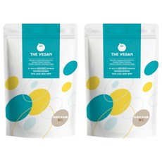 THE VEGAN 樂維根 無加糖 植物性優蛋白粉 杏仁口味, 1kg, 2袋