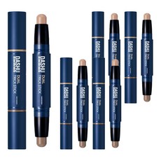 DASHU 男仕雙頭遮瑕修容棒, Light, 5入