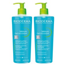 바이오더마 세비엄 무쌍 클렌징젤, 500ml, 2개