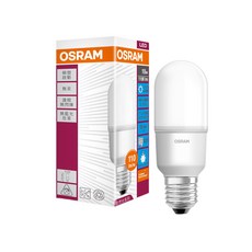 OSRAM 歐司朗 10W LED燈泡STICK 晝光色G2, 1個, 晝光色