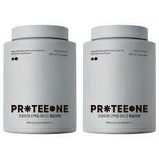 프로티원 단백질 쉐이크 흑임자맛, 490g, 2개