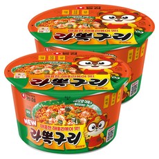 농심 라뽁구리 큰사발면 105g, 2개