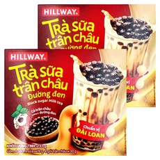 HILLWAY 黑糖奶茶固體茶 28克 x 4入 + 珍珠 30克 x 4入 組合, 2套