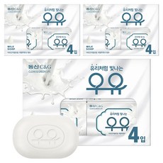 동산씨앤지 우유비누, 90g, 12개입