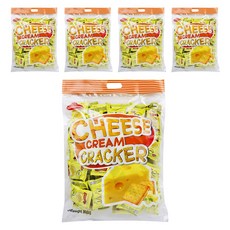 奶油起司夾心蘇打餅, 5包, 800g