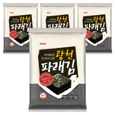 삼육김 광천 파래김, 20g, 12개