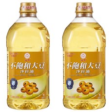 福壽實業 不飽和大豆沙拉油, 2L, 2桶