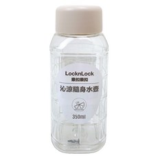 LocknLock 樂扣樂扣 沁涼隨身水壺, 深奶茶, 350ml, 1個