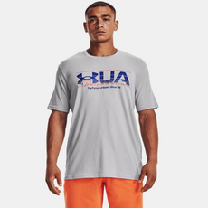 Under Armour 安德瑪 男款UA復古品牌字體短袖 1376845