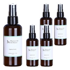 3프로편백오일수 피톤치드 3% 편백 원액 여행용 휴대용 탈취제 본품, 5개, 100ml