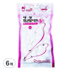 태명 멸균탈지면 볼모양 10g, 1개입, 6개