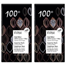 ViVANI 黑巧克力, 2片, 80g